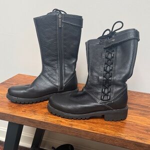 Harley-Davidson Black Moto Boots